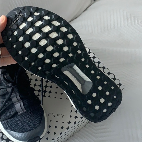 Adidas by Stella McCartney Black and White Athletic Shoes - Picture 6 of 6